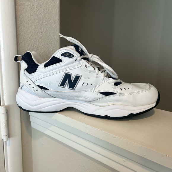 New Balance MX609WN Cross Training Men’s White/Navy Athletic Sneakers Size 13 2E - Picture 6 of 9